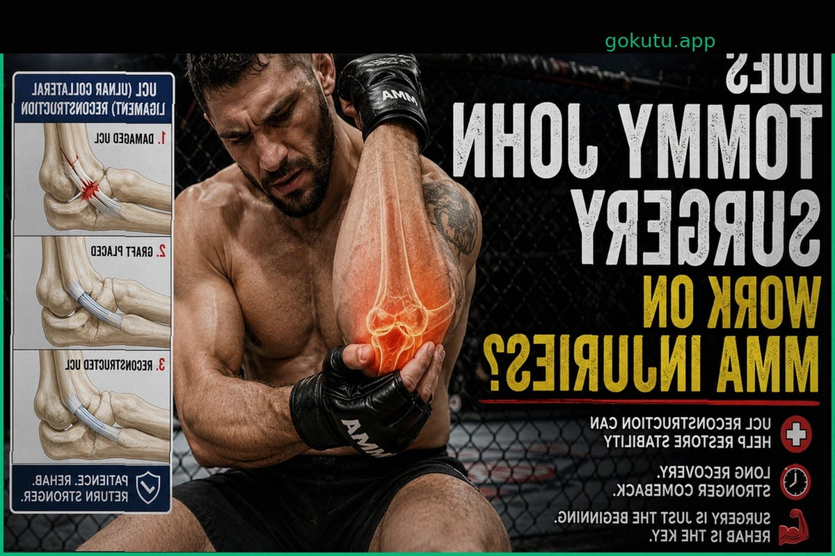 Tommy John Surgery for MMA Elbow Injuries: Effectiveness and Recovery