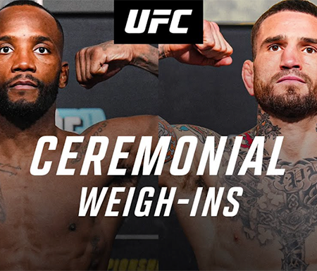UFC London Weigh-in: Edwards and Brady Ready for Main Event