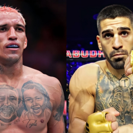 Charles Oliveira Downplays Fight with Ilia Topuria, Topuria Responds