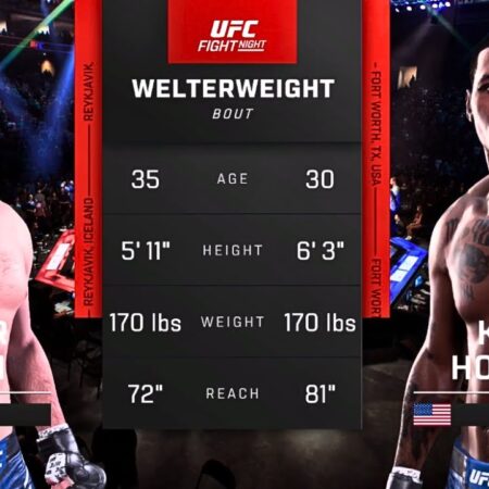 Kevin Holland Defeats Gunnar Nelson at UFC London