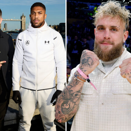 Томми Фьюри смеется над хвастовством Джейка Пола о победе над Энтони Джошуа