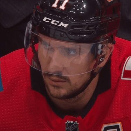 Mikael Backlund, Flames Captain, Ready to Play vs. Stars