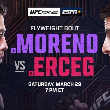 UFC Mexico Results: Moreno vs. Erceg