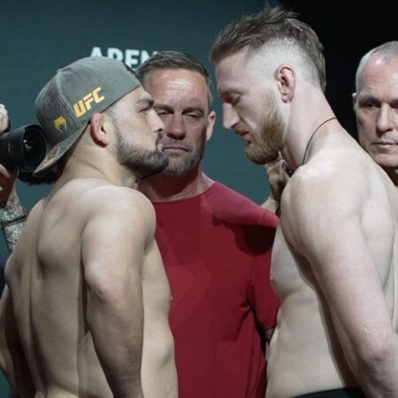 Joe Pyfer Withdraws from UFC Mexico, Fight with Kelvin Gastelum Cancelled