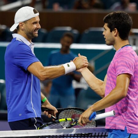 Miami Open: Dimitrov Boots Out Hecklers