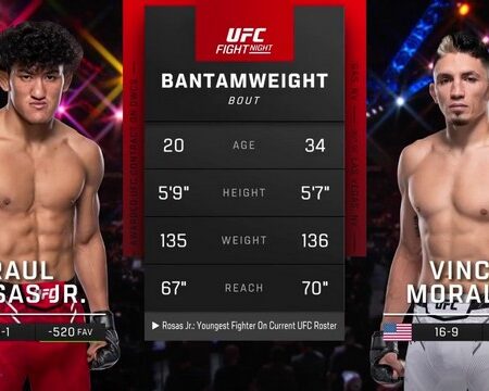 Raul Rosas Jr. Faces Vince Morales in Bantamweight Bout at UFC Mexico City