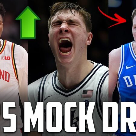 2025 NBA Mock Draft: First Round Predictions Post-March Madness