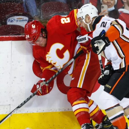 Flames Fall to Ducks in Overtime Thriller