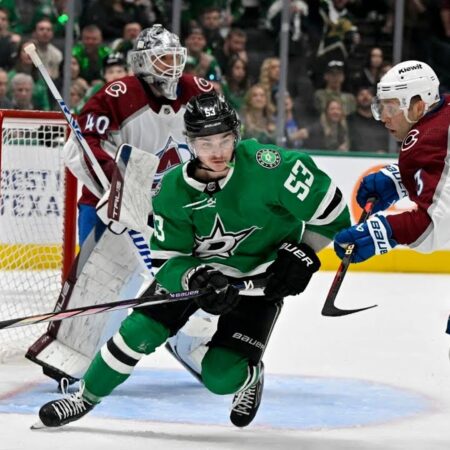 Stars Secure Overtime Victory Against Avalanche in Game 2, Narrowly Avoiding Series Disaster