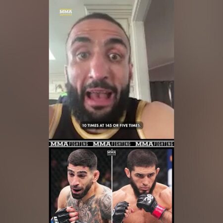 Belal Muhammad Scoffs at Ilia Topuria’s Immediate Lightweight Title Shot Aspirations