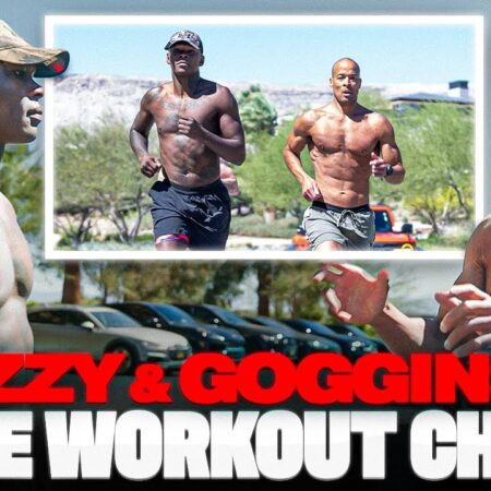 Adesanya Pushed to the Limit in Intense David Goggins Session