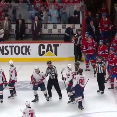 ‘Absolute Chaos’ Erupts as Canadiens and Capitals Brawl on the Bench