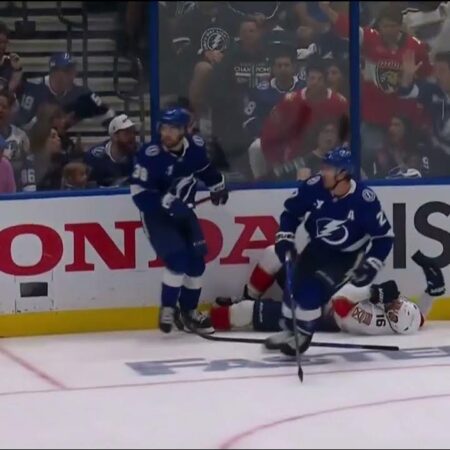 Lightning’s Hagel suspended one game for hit on Barkov