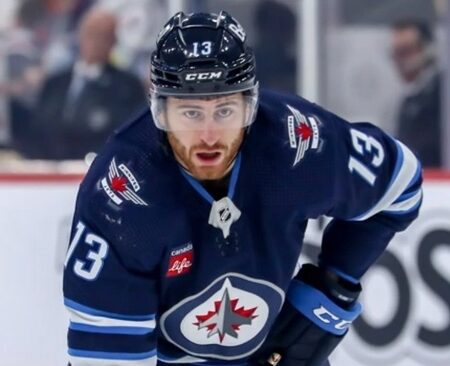 Jets’ Gabriel Vilardi Participates in Warmups but Ruled Out for Game 4 vs. Blues