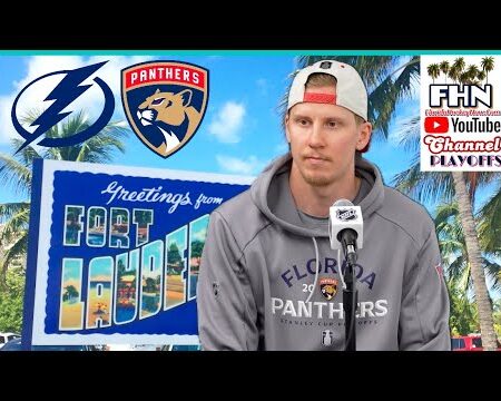 Panthers’ Niko Mikkola ejected vs. Lightning for boarding