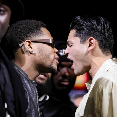 Ryan Garcia and Devin Haney Erupt in Explosive War of Words at Pre-Fight Press Conference