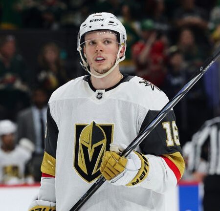 Golden Knights’ Dorofeyev out for Game 1 against Oilers