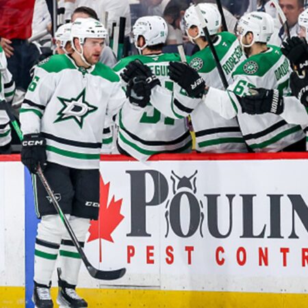 Rantanen’s Hat Trick Lifts Stars to Game 1 Win Over Jets