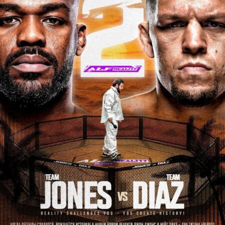 Jon Jones and Nate Diaz Coaching Russian Reality Show