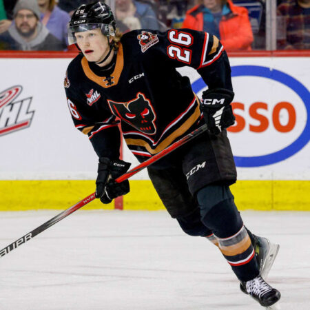 Key Prospect Cayden Lindstrom Set for WHL Final Debut