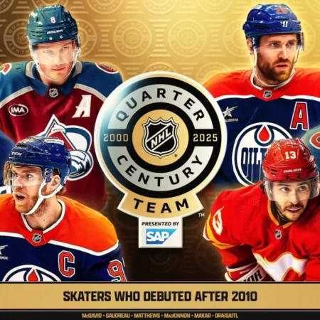 Matthews, McDavid headline third group named to NHL Quarter-Century Team