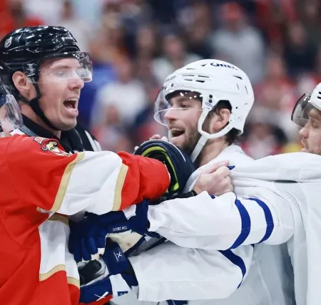 Maple Leafs` Max Domi fined for hit on Panthers` Aleksander Barkov