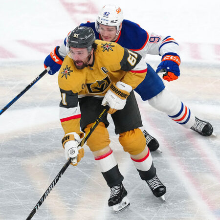 Golden Knights’ Stone Game-Time Decision for Game 4 vs. Oilers
