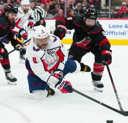 Hurricanes take Game 4, push Capitals to brink of elimination