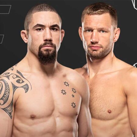 Robert Whittaker Explains Quick Booking of Reinier de Ridder Fight