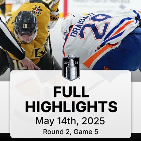 Edmonton Oilers Oust Golden Knights in Second Round, Showcasing Resilience