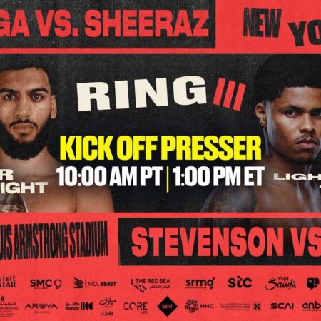 Shakur Stevenson Remains Composed During Zepeda Faceoff, While Edgar Berlanga Provides Drama