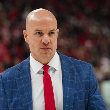 Capitals Coach Spencer Carbery Praises Jaccob Slavin for Norris Trophy Consideration