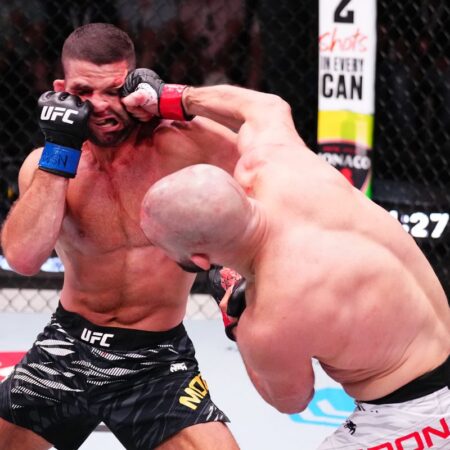 Jared Gordon Delivers Stunning First-Round Knockout Against Thiago Moises at UFC Vegas 106