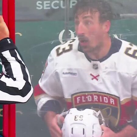 Panthers’ Marchand Ejected After Fight with Gostisbehere