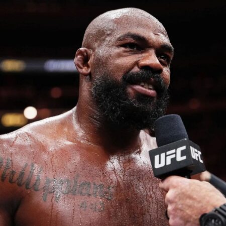 Jon Jones offers grim update on timing for potential Tom Aspinall fight