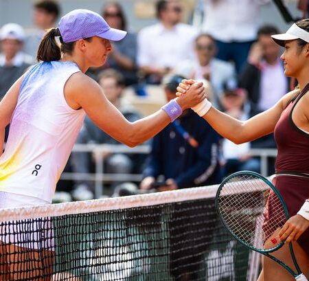 Raducanu and Swiatek Share Tense Handshake After French Open Match