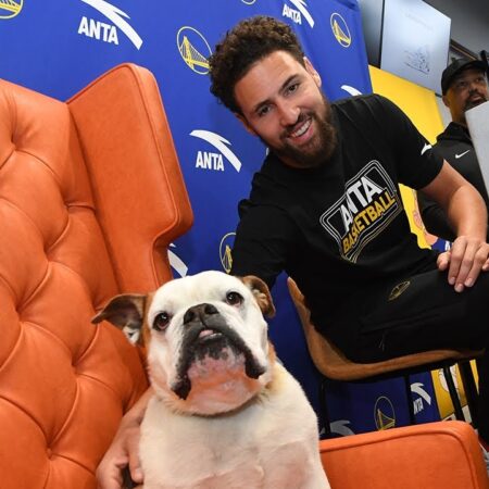 Klay Thompson Mourns the Loss of Beloved Bulldog Rocco