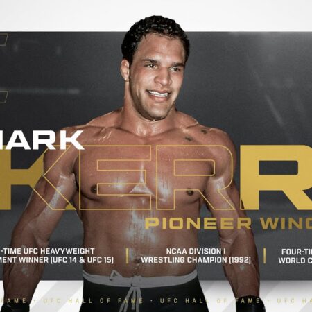 MMA Legend Mark Kerr Enters UFC Hall of Fame