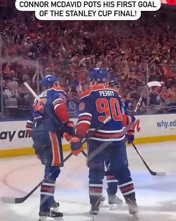 Oilers` Connor McDavid reaches playoff milestone with first goal in Final