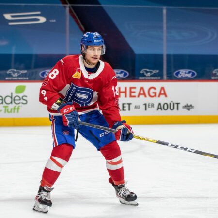 Canadiens sign forward Vinzenz Rohrer to three-year, entry-level contract