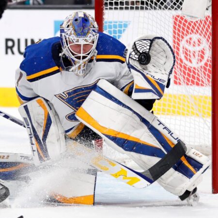 Blues Sign G Joel Hofer to Two-Year Contract Extension