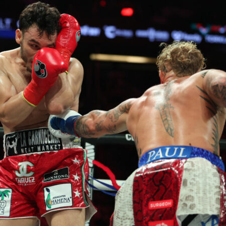 Jake Paul vs. Julio Cesar Chavez Jr. Full Fight Highlights