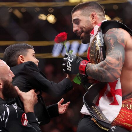 Dana White Hails Ilia Topuria’s ‘Ali Sh*t’ Performance at UFC 317