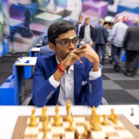Title Race Tied: Praggnanandhaa Catches Gukesh Ahead of Tata Steel Chess Finale