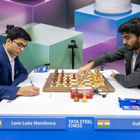 Gukesh Takes Command at Tata Steel Chess Masters After Round 9