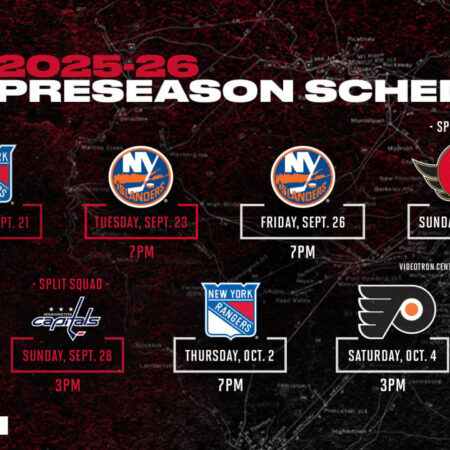 The Road to October: Unpacking the NHL’s 2025-26 Pre-Season Schedule