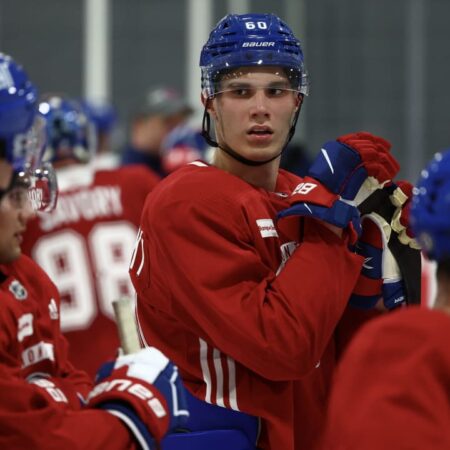 Slafkovsky’s Defining Camp: Urgency Takes Center Stage for Canadiens’ Top Pick