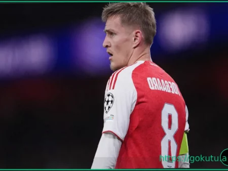 Barcelona and Atletico Madrid Monitor Arsenal Star Martin Odegaard