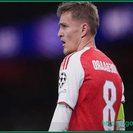 Barcelona and Atletico Madrid Monitor Arsenal Star Martin Odegaard