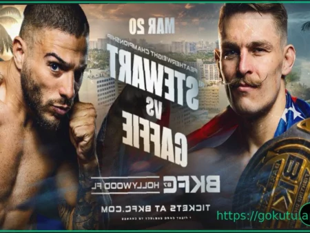 BKFC 87: Stewart vs. Gaffie – Full Results and Highlights from Hollywood